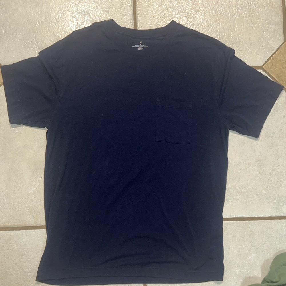 Fabletics Blue Short Sleeve Tee Essential